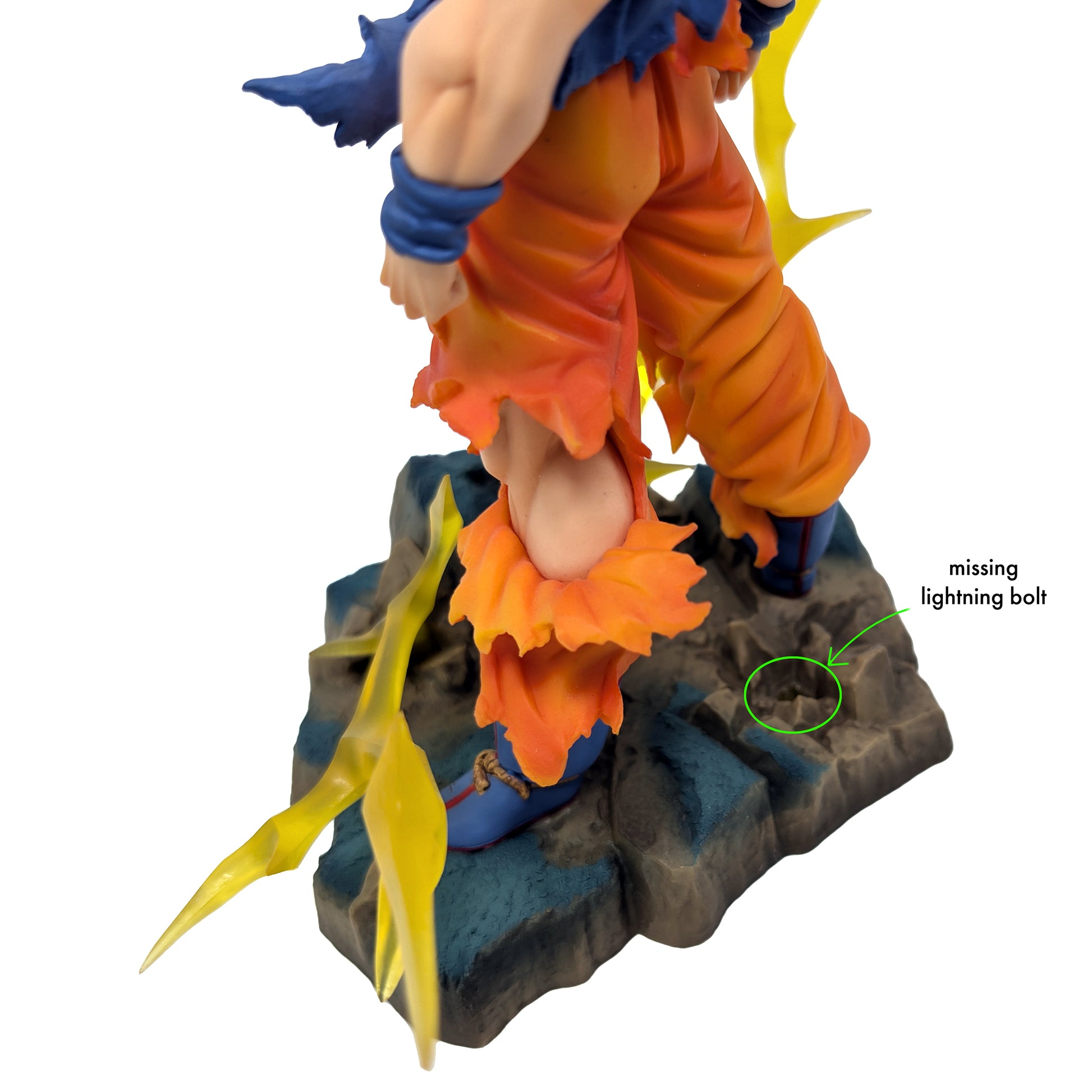 Dragon Ball Z - Super Saiyan Son Goku History Box Vol. 3 Figure (Used / Flawed / No Box) - Photo 7