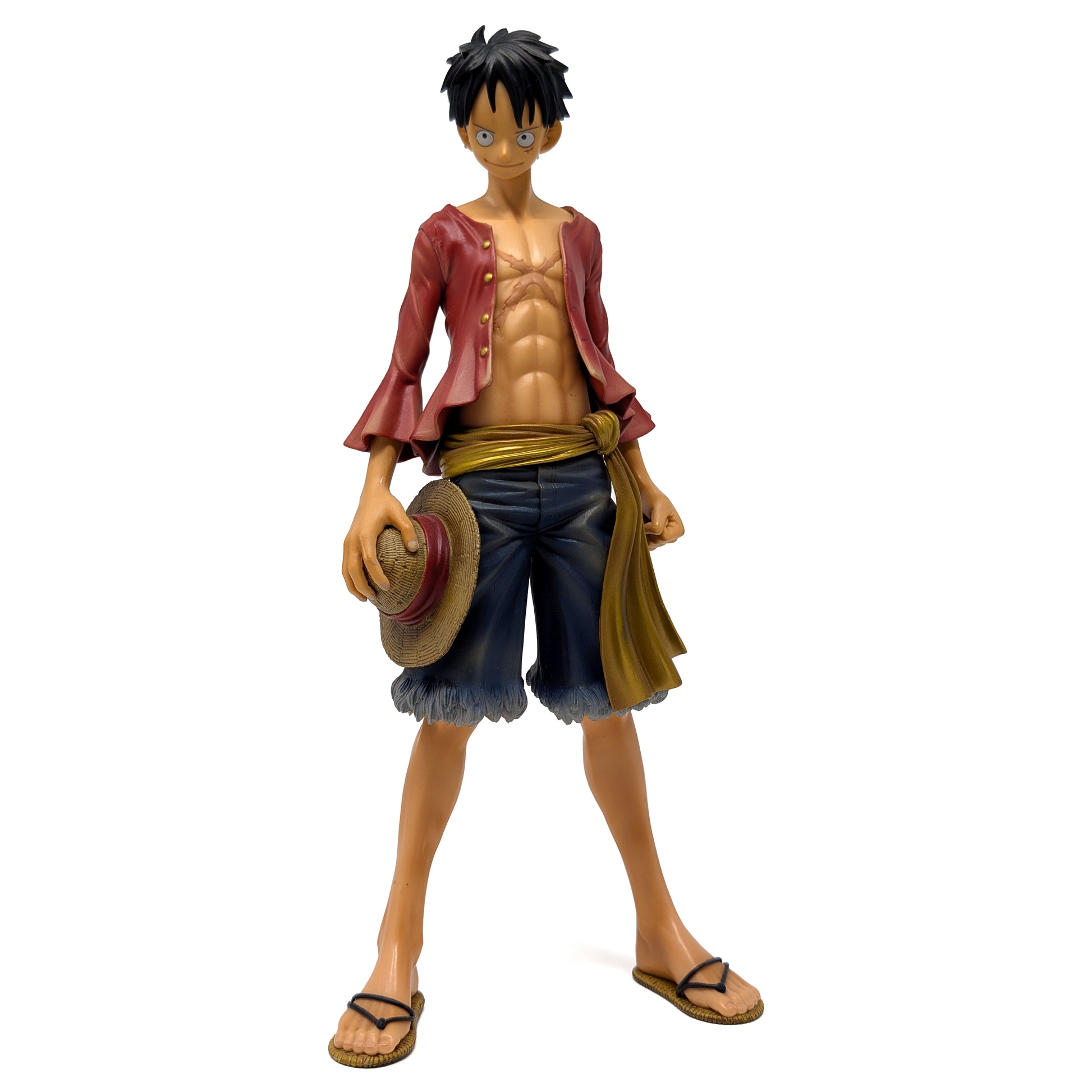 One Piece - Monkey D. Luffy Master Stars Piece (MSP) Figure (Used / No Box) - Photo 1