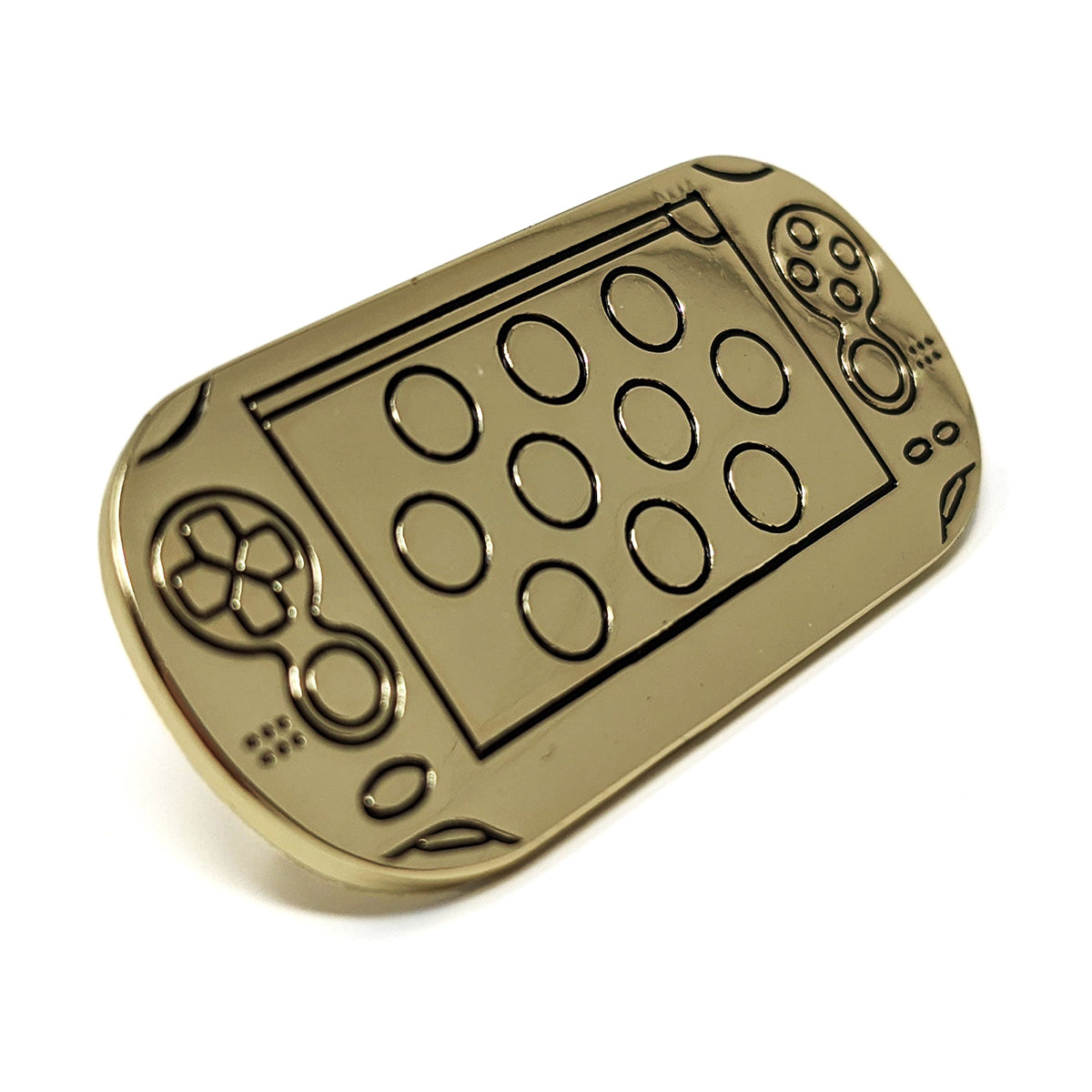 PlayStation Vita Enamel Pin (Gold or Silver)