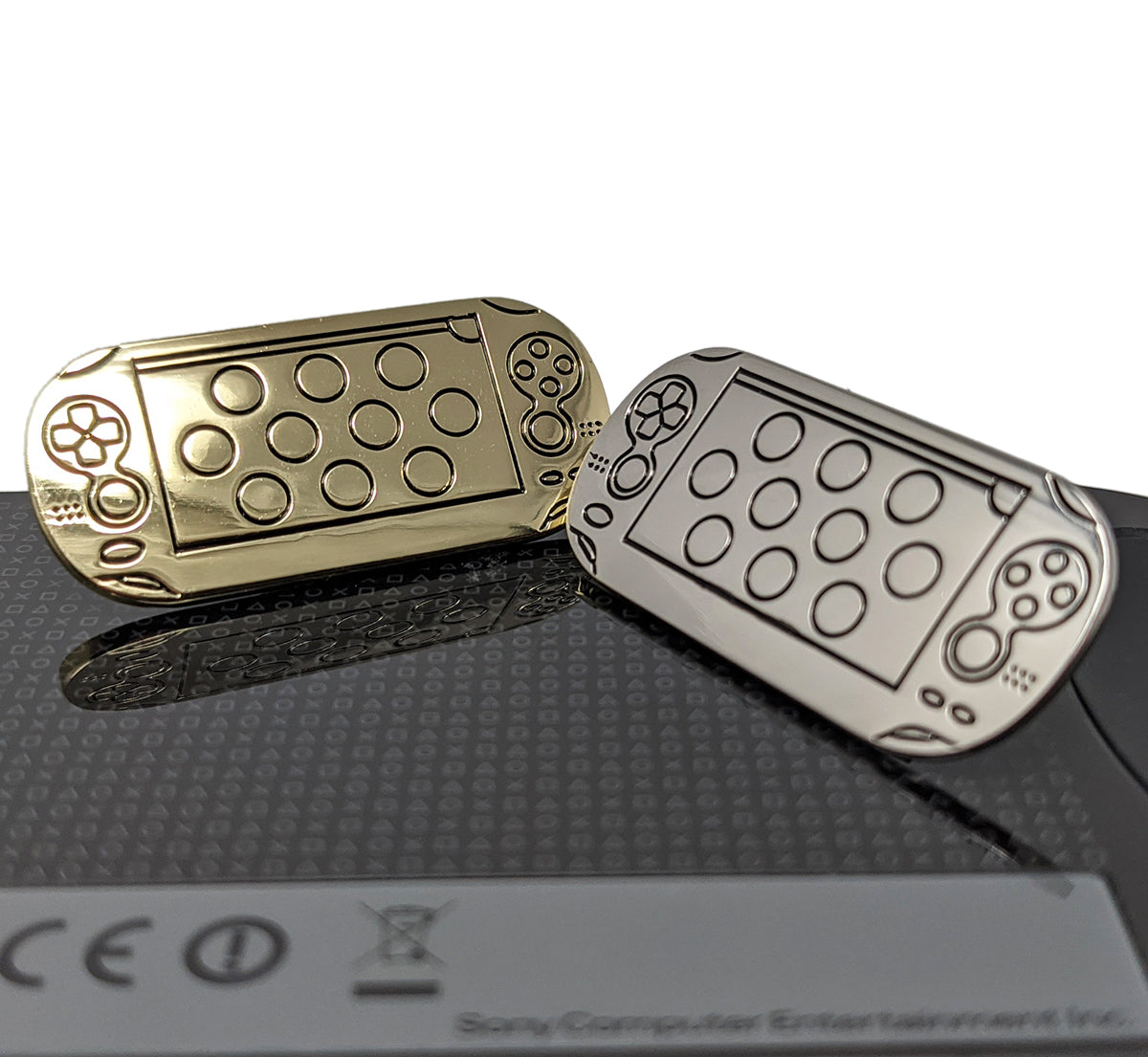 PlayStation Vita Enamel Pin (Gold or Silver)