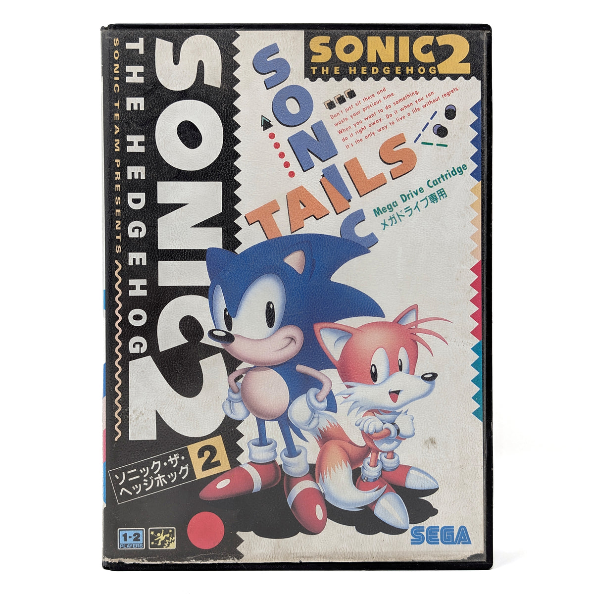 Sonic the Hedgehog 2 - Sega Mega Drive (Japan Import, Box & Game / No Manual)