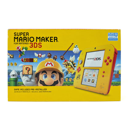 Nintendo 2DS Super Mario Maker for Nintendo 3DS Bundle - Yellow/Red
