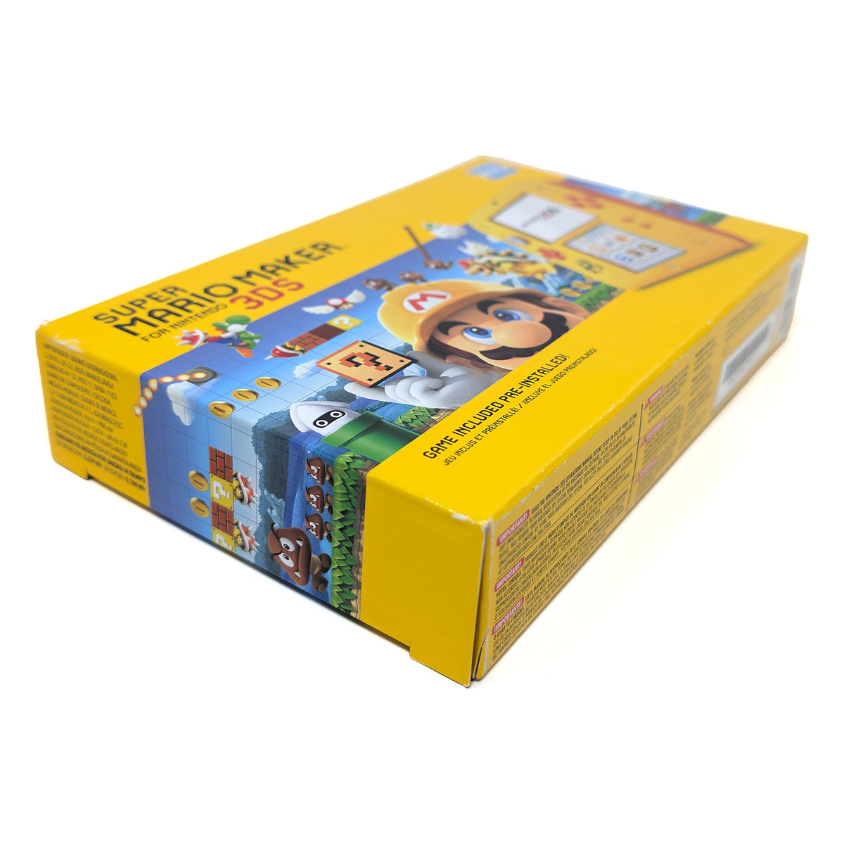 Nintendo 2DS Super Mario Maker for Nintendo 3DS Bundle - Yellow/Red