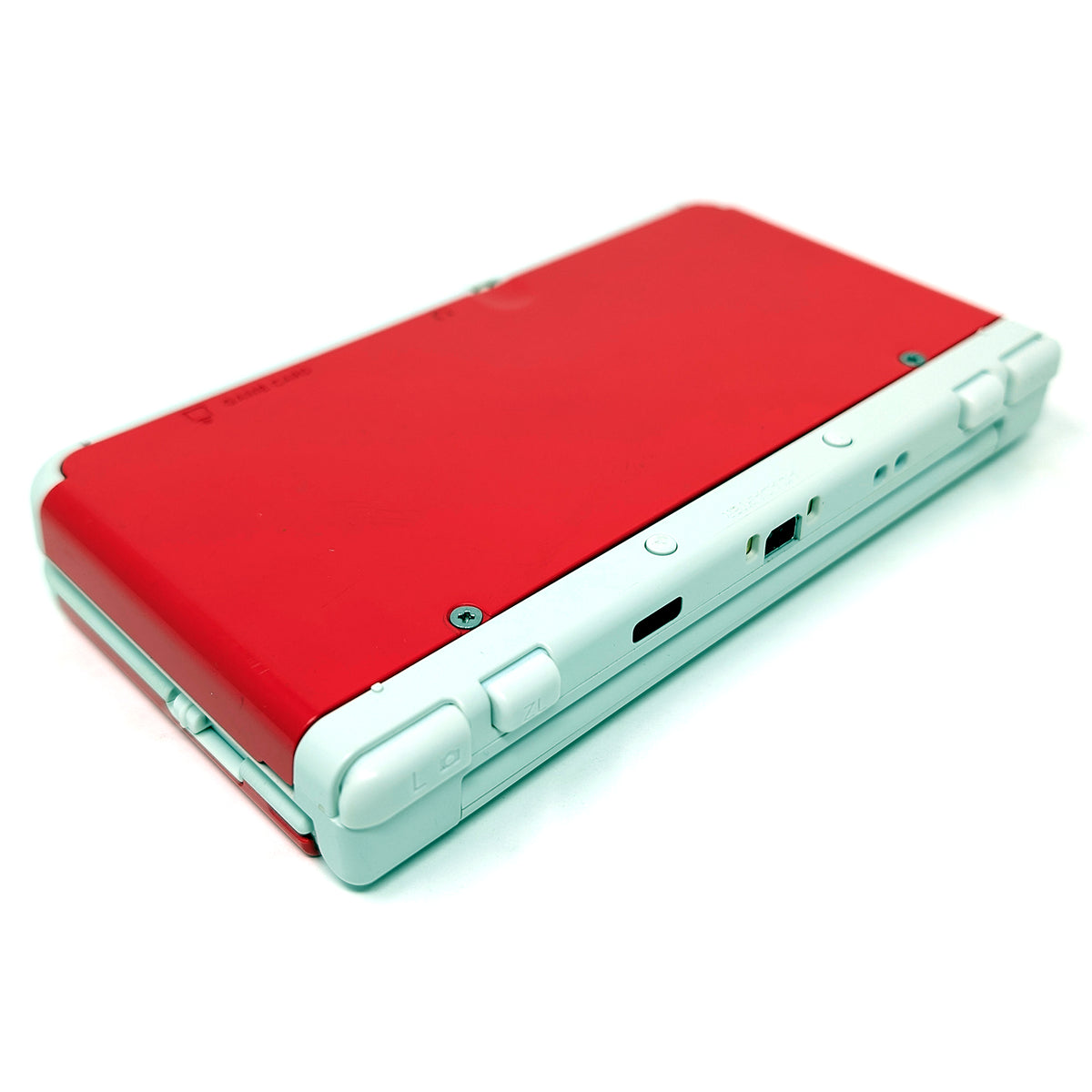 Nintendo New 3DS White Console Super Mario 3D Land Edition Box + Extra Plates