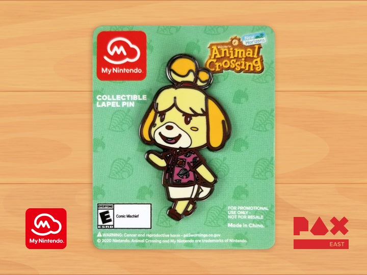 My Nintendo Animal Crossing: New Horizons Isabelle Lapel Pin (PAX East Exclusive) - Photo 3