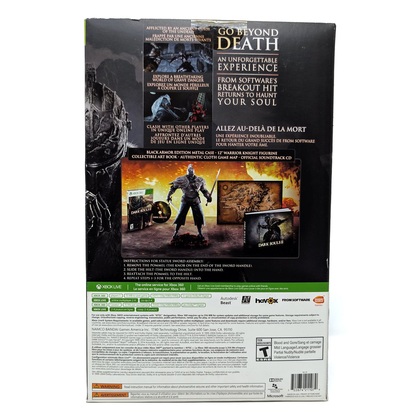 Dark Souls II Collector's Edition (Xbox 360) - Photo 2
