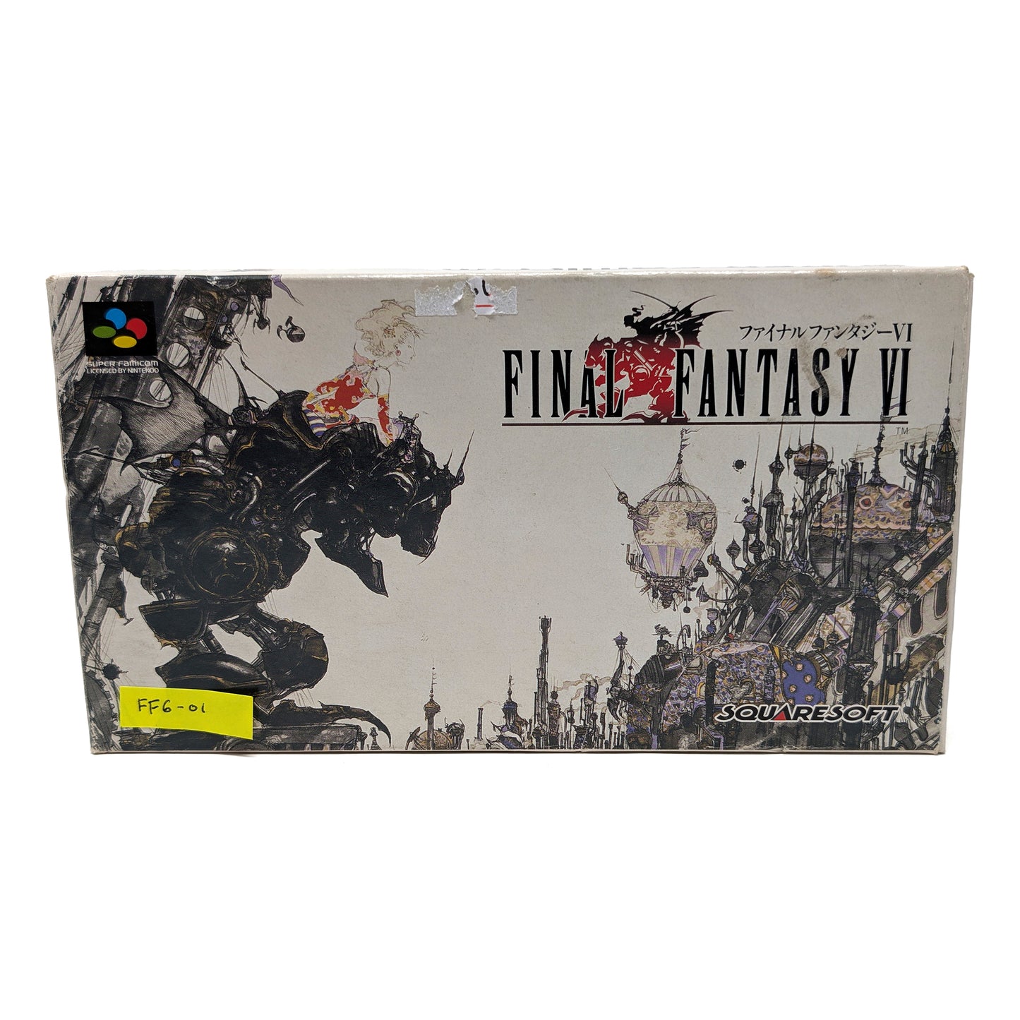 Final Fantasy VI (Nintendo Super Famicom, Japanese Import) [FF6-01] - Photo 1