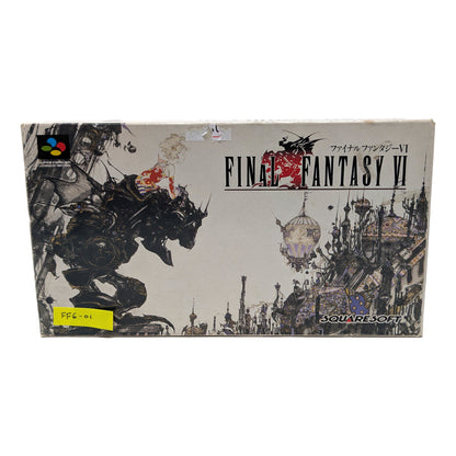 Final Fantasy VI (Nintendo Super Famicom, Japanese Import) [FF6-01] - Photo 1