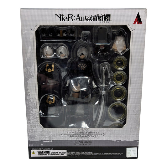 Square Enix NieR:Automata 2B (YoRHa No. 2 Type B) Ver. 2 Bring Arts Action Figure - Photo 1